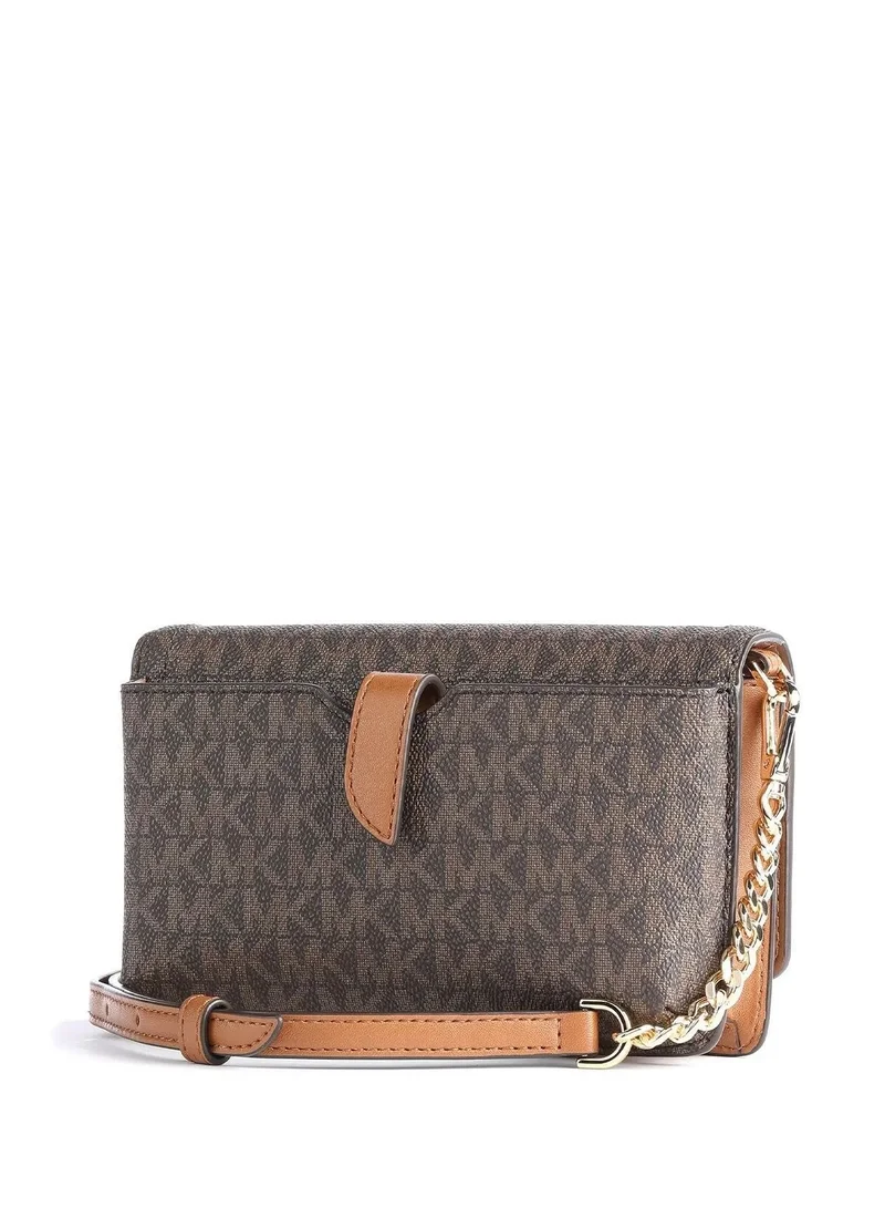 مايكل كورس حقيبة كروس بودي بحزام هاتف صغير من هيذر